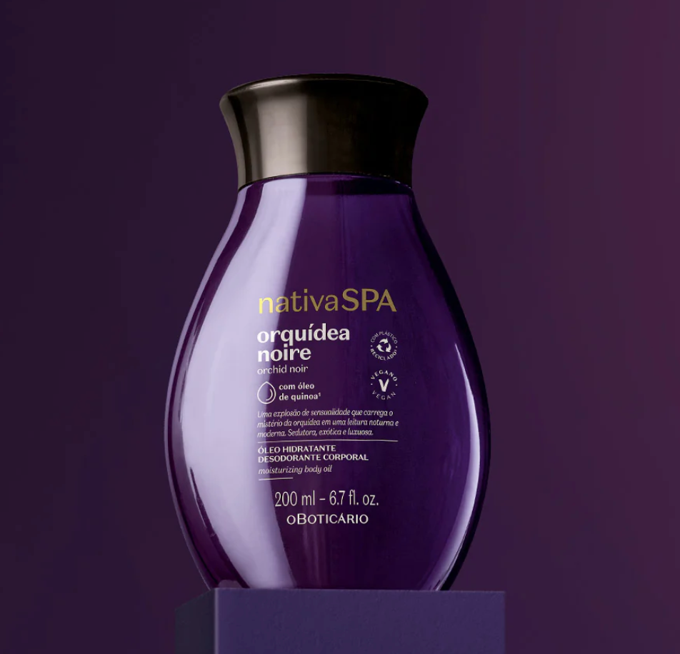 Nativa SPA Black Orchid Moisturizing Body Oil, 200 ml