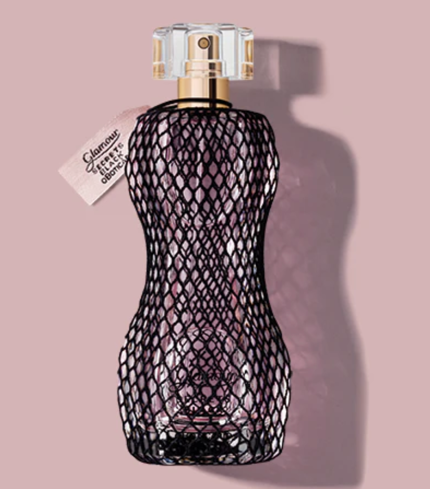 Glamour Secrets Black, eau de toilette, 75 ml