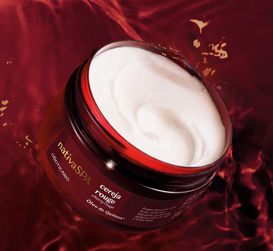 Creme Firmador de Colo 5 em 1 Nativa Spa Cereja Rouge 200g