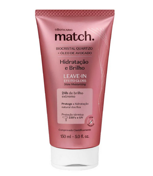 Match Hydration and Shine leave-in shine treatment, 150 ml