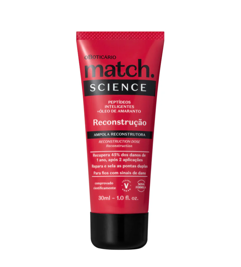 Match Science Hair Reconstruction Ampoule, 30 ml