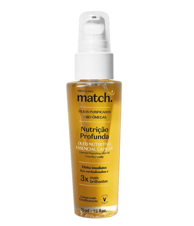 Match Deep Nutrition Hair Oil, 50 ml