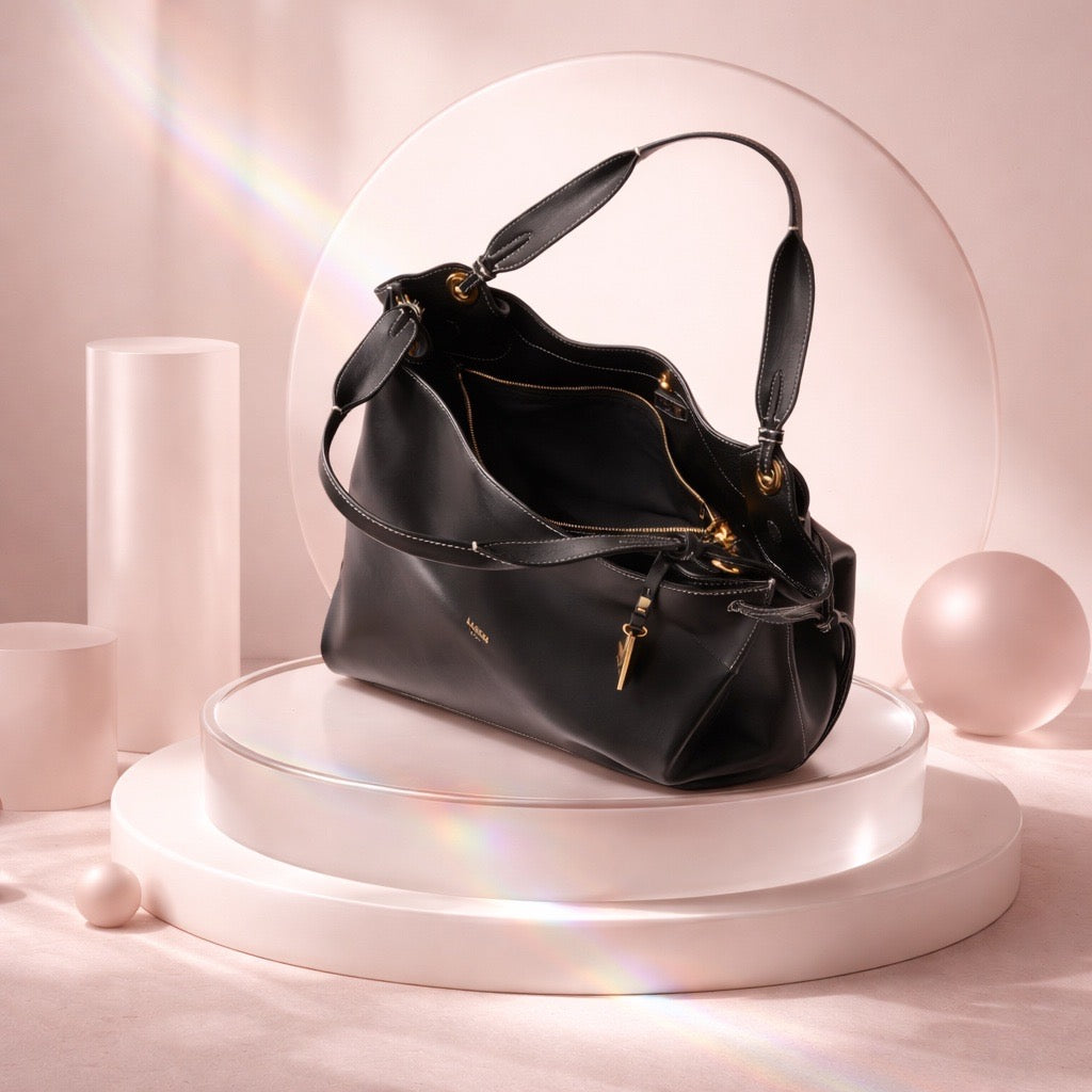 M Swann carryall handbag in smooth leather