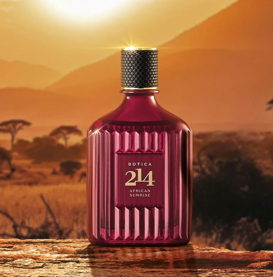 Botica 214 African Sunrise, woody fougère eau de parfum, 90 ml