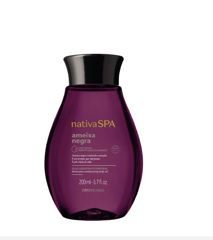 Nativa SPA Black Plum Moisturizing Body Oil, 200 ml