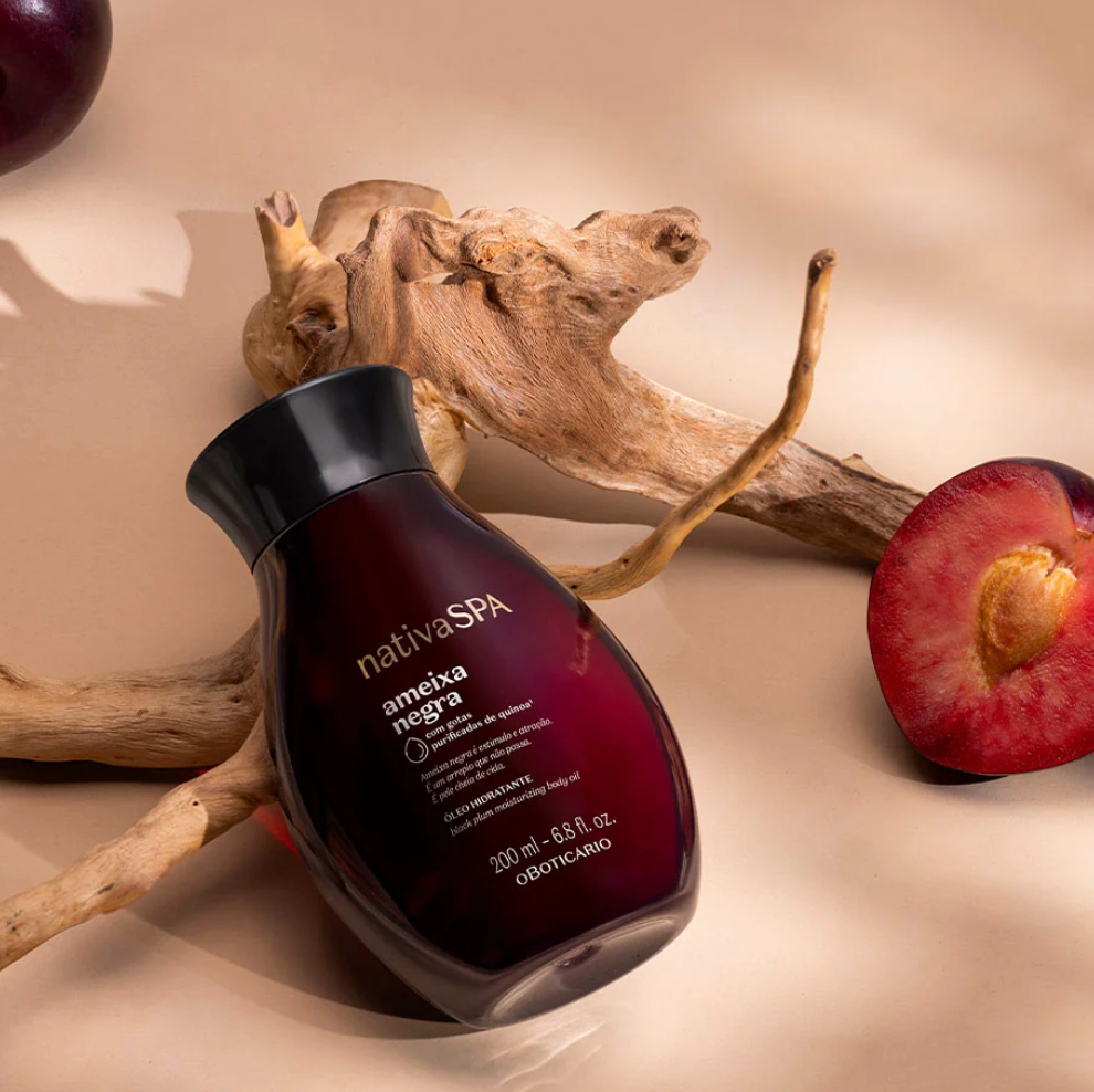 Nativa SPA Black Plum Moisturizing Body Oil, 200 ml