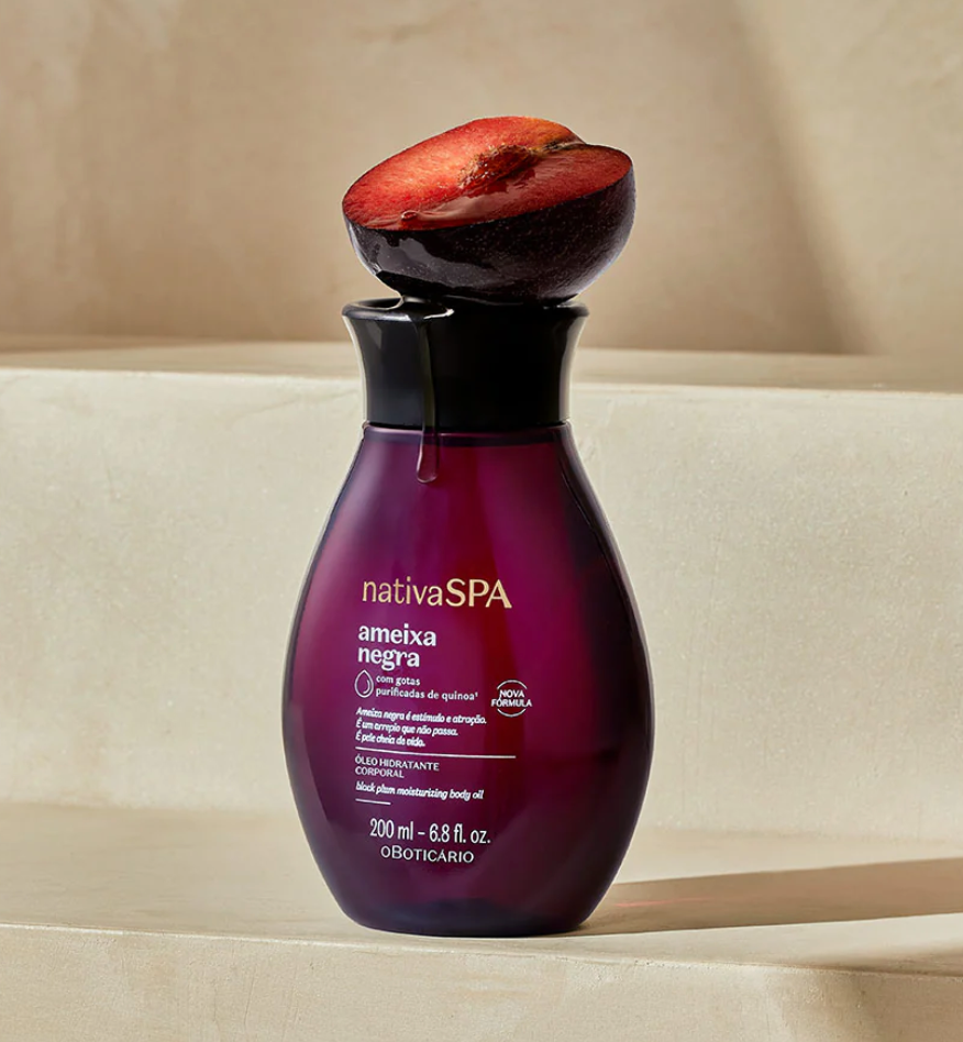 Nativa SPA Black Plum Moisturizing Body Oil, 200 ml