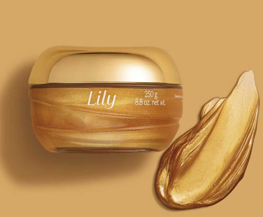 Lily Glow illuminating and moisturizing body gel, 250 g