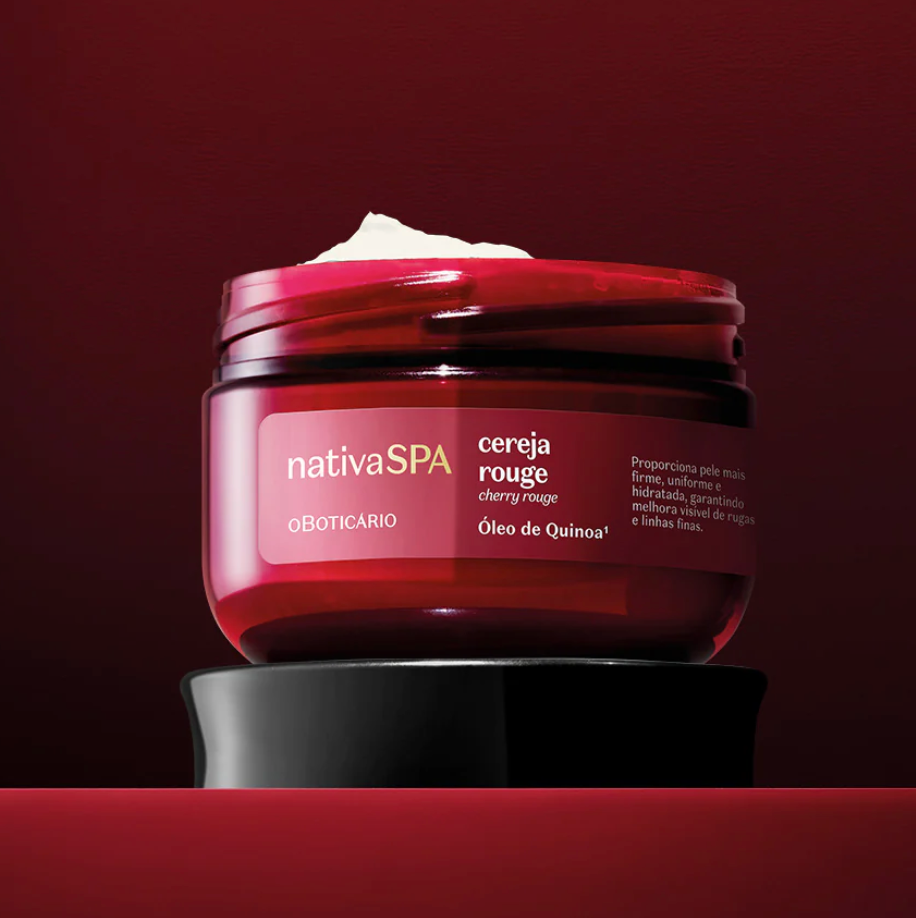 Creme Firmador de Colo 5 em 1 Nativa Spa Cereja Rouge 200g
