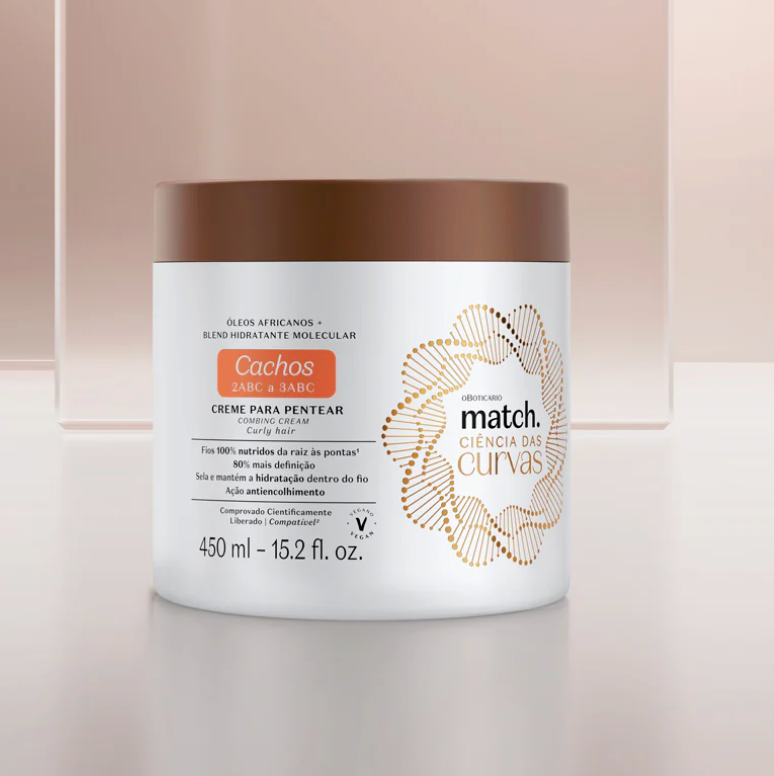 Match Science of Curls Moisturizing Hair Mask, 350 g