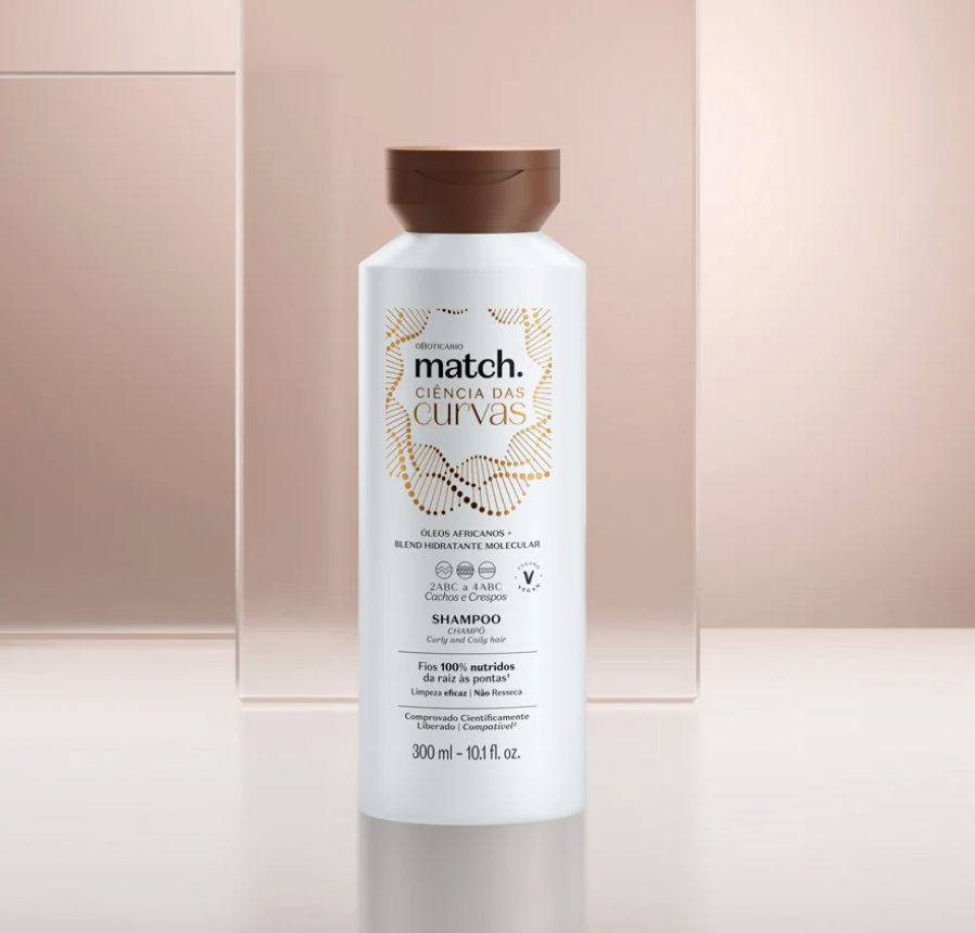 Shampooing boucles Match Science of Curls, 300 ml