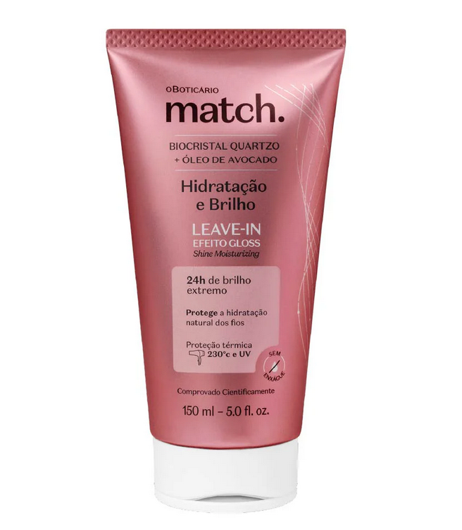 Match Hydration and Shine leave-in shine treatment, 150 ml