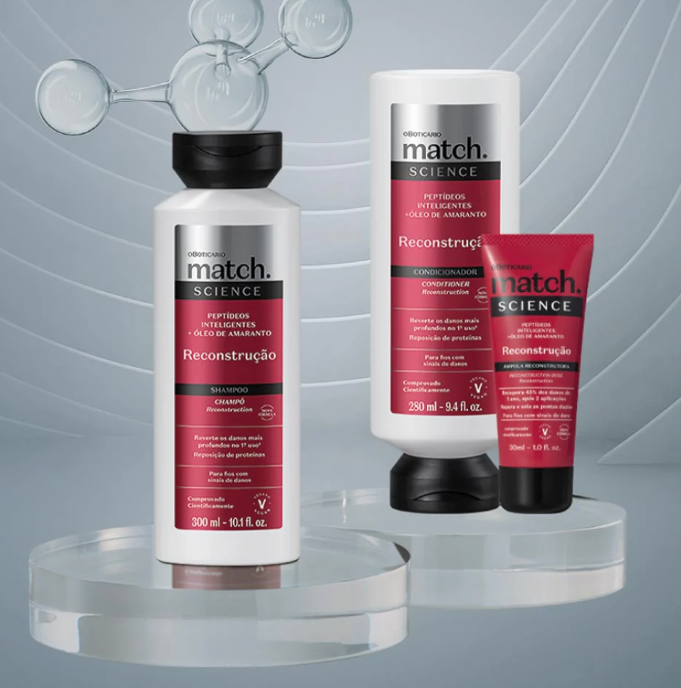 Shampooing Match Science Reconstruction, 300 ml
