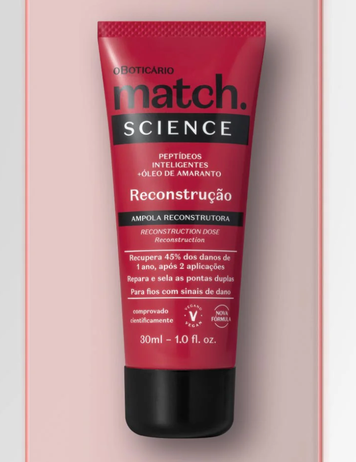 Match Science Hair Reconstruction Ampoule, 30 ml