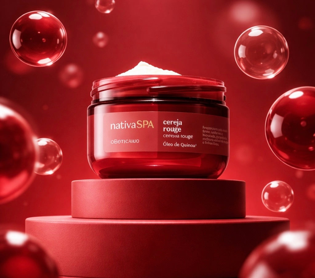 Creme Firmador de Colo 5 em 1 Nativa Spa Cereja Rouge 200g