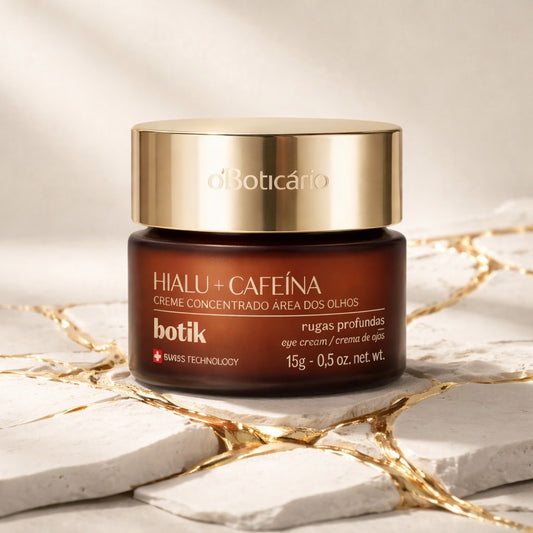 Crème concentrée contour des yeux Botik, acide hyaluronique et caféine, 15 g