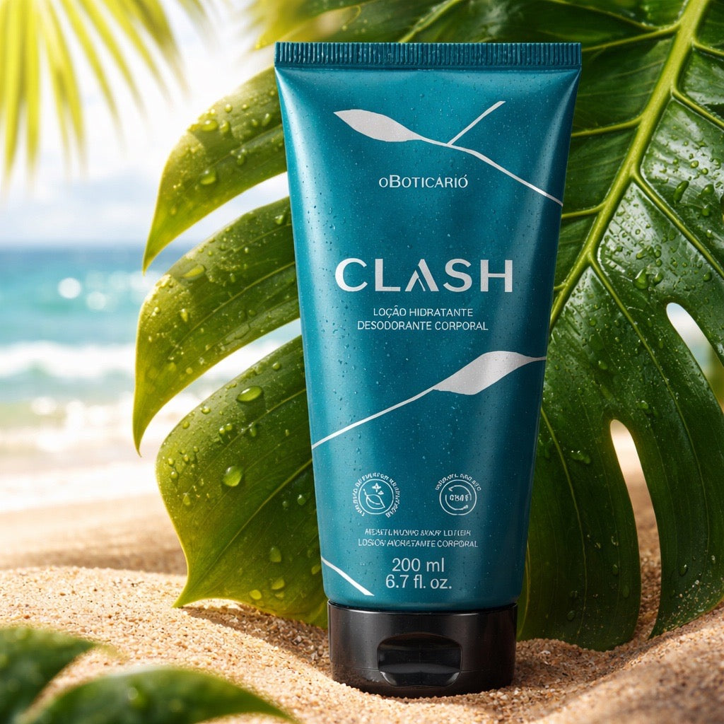 Clash Moisturizing Body Lotion, 200 ml