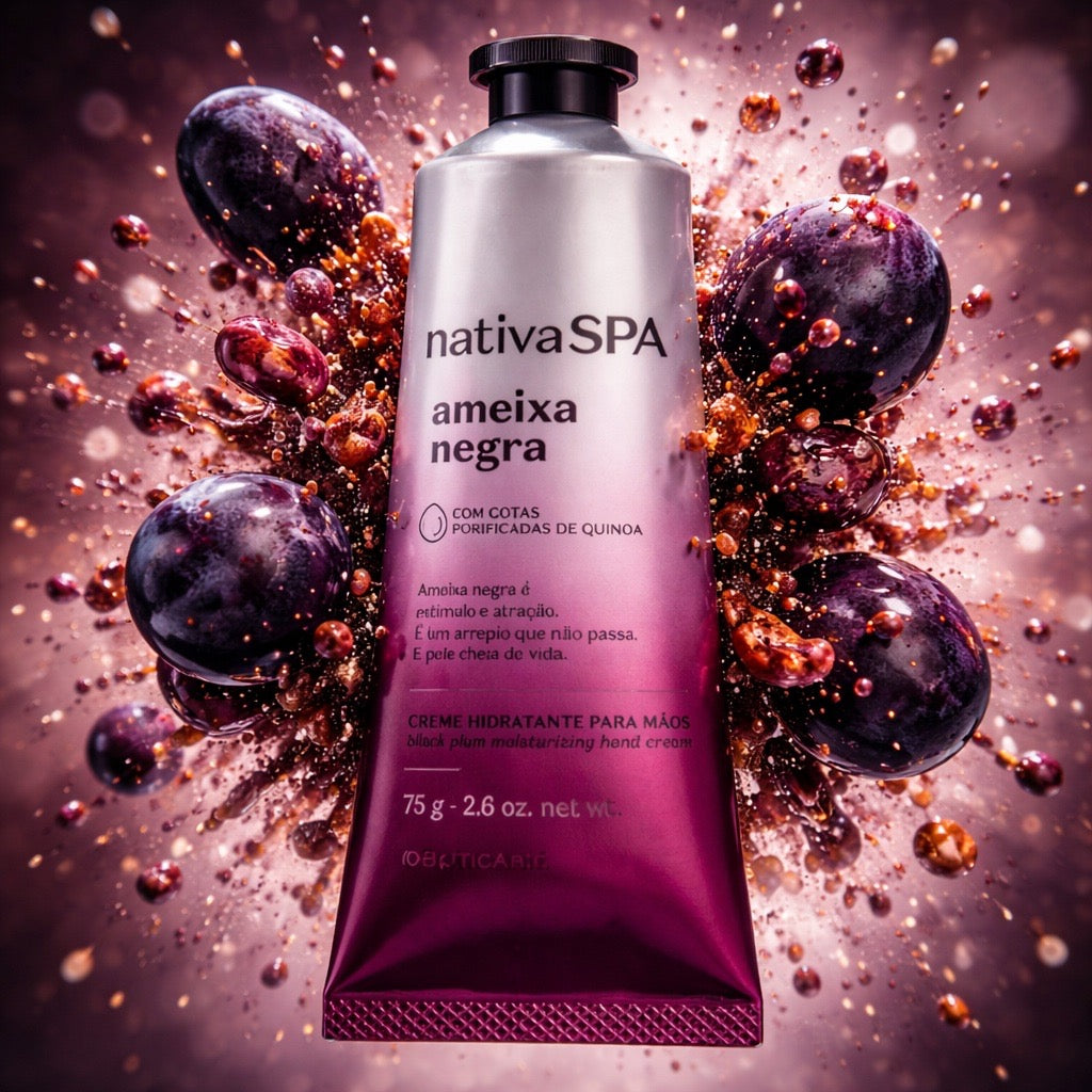 Nativa SPA Black Plum Hand Cream, 75 g