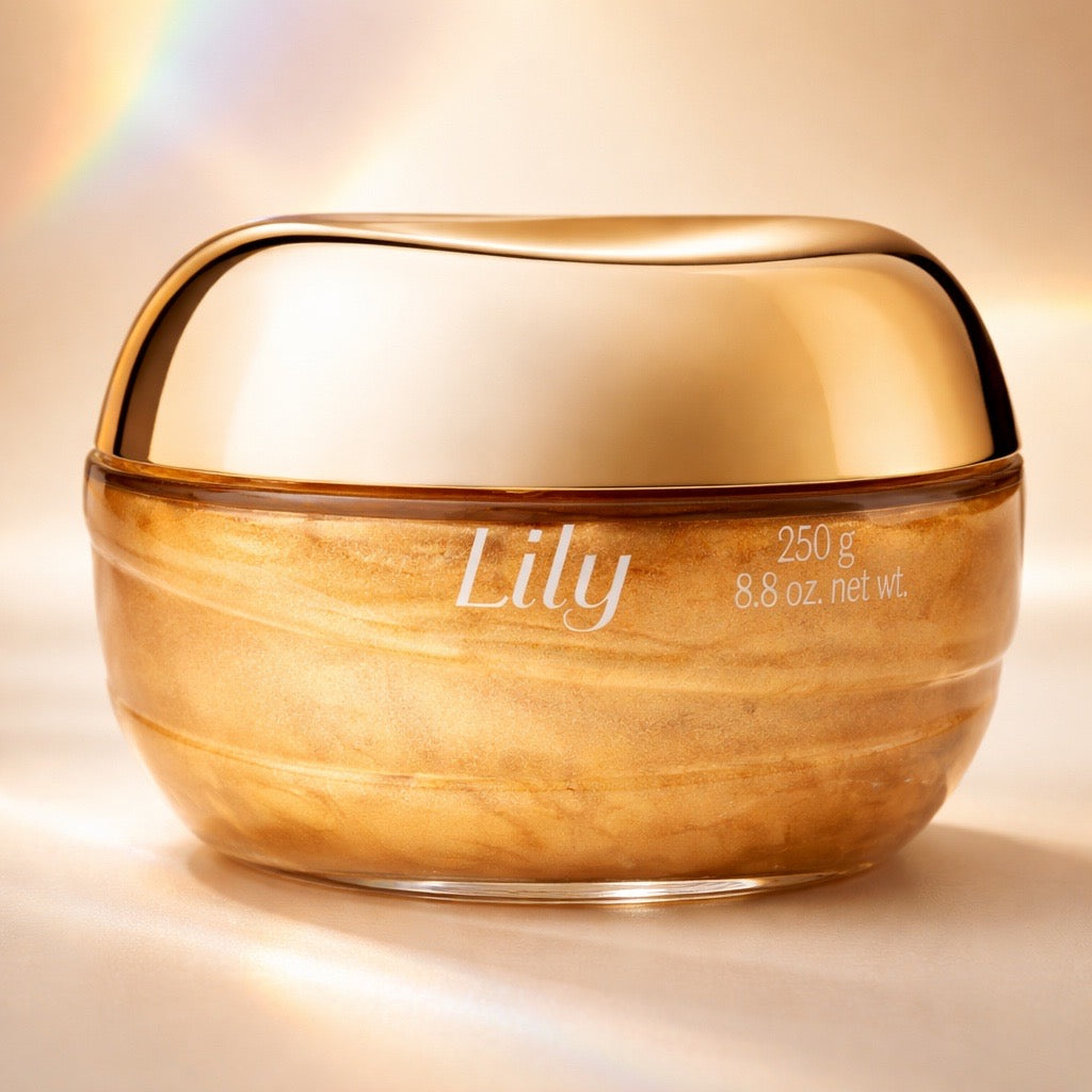 Lily Glow illuminating and moisturizing body gel, 250 g