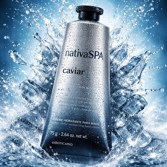 Crème pour les mains Nativa SPA Caviar, 75 g