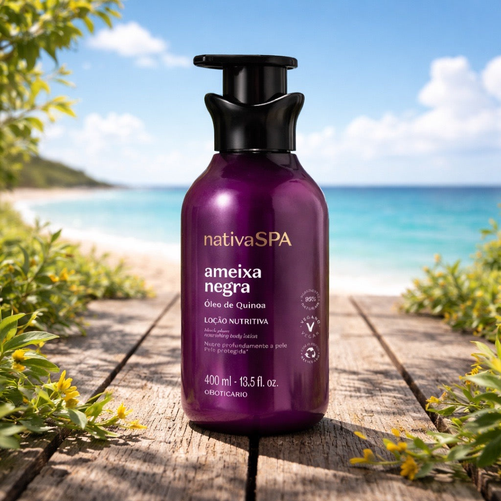 Nativa SPA Black Plum Moisturizing Body Lotion, 400 ml