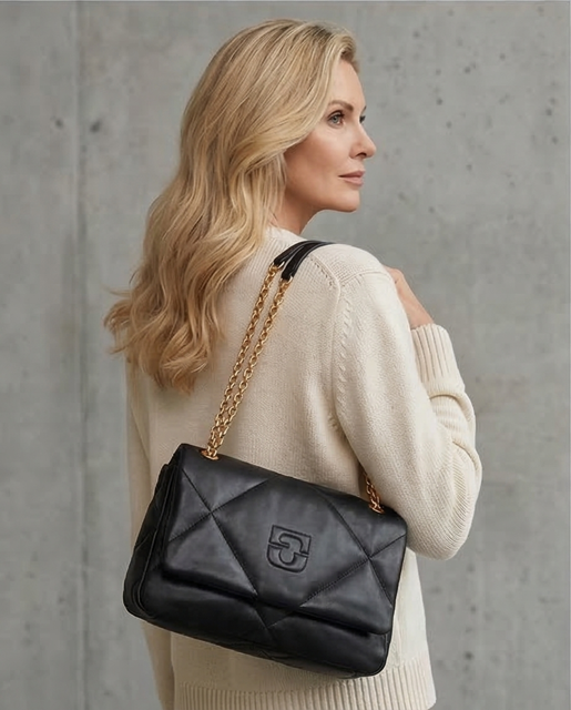 The Fanny quilted leather shoulder bag