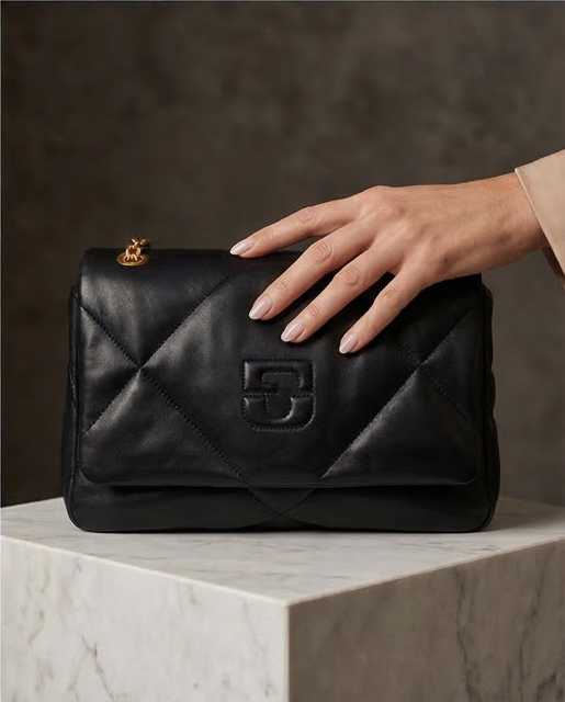 The Fanny quilted leather shoulder bag