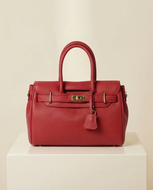 Small Mac Douglas Pyla Romy handbag, XXS, grained leather