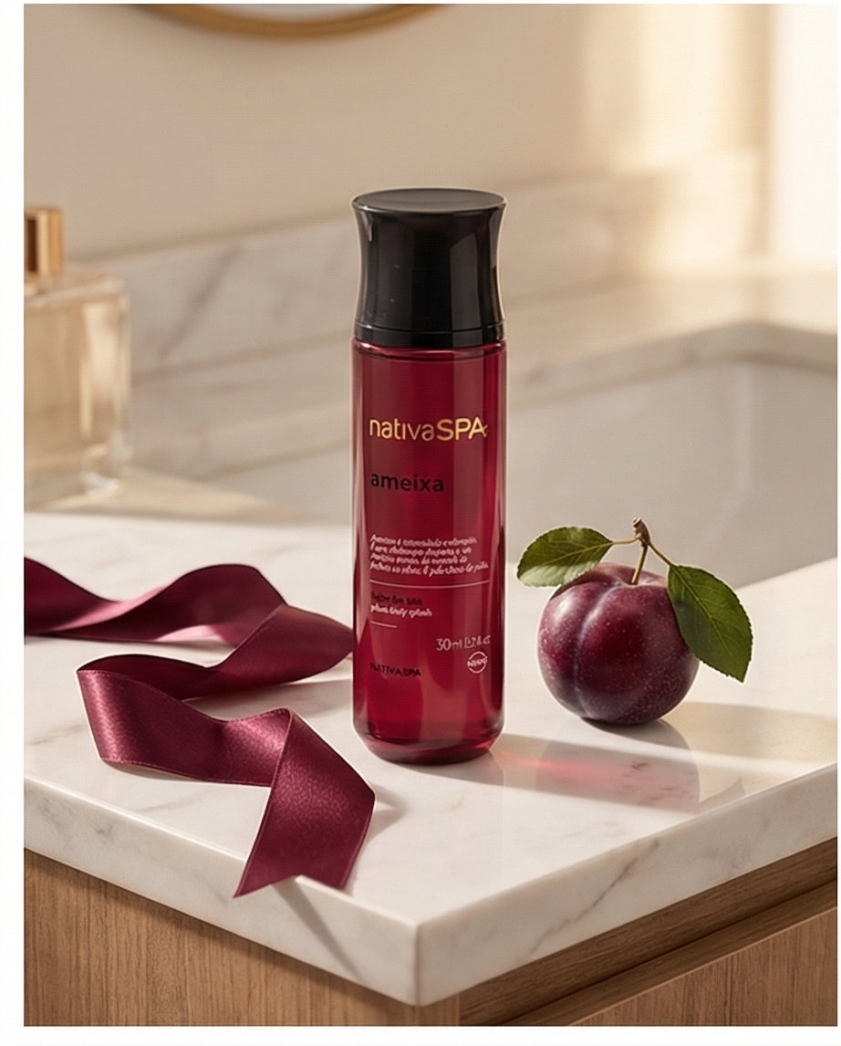 Nativa SPA Black Plum Body Splash, 200 ml