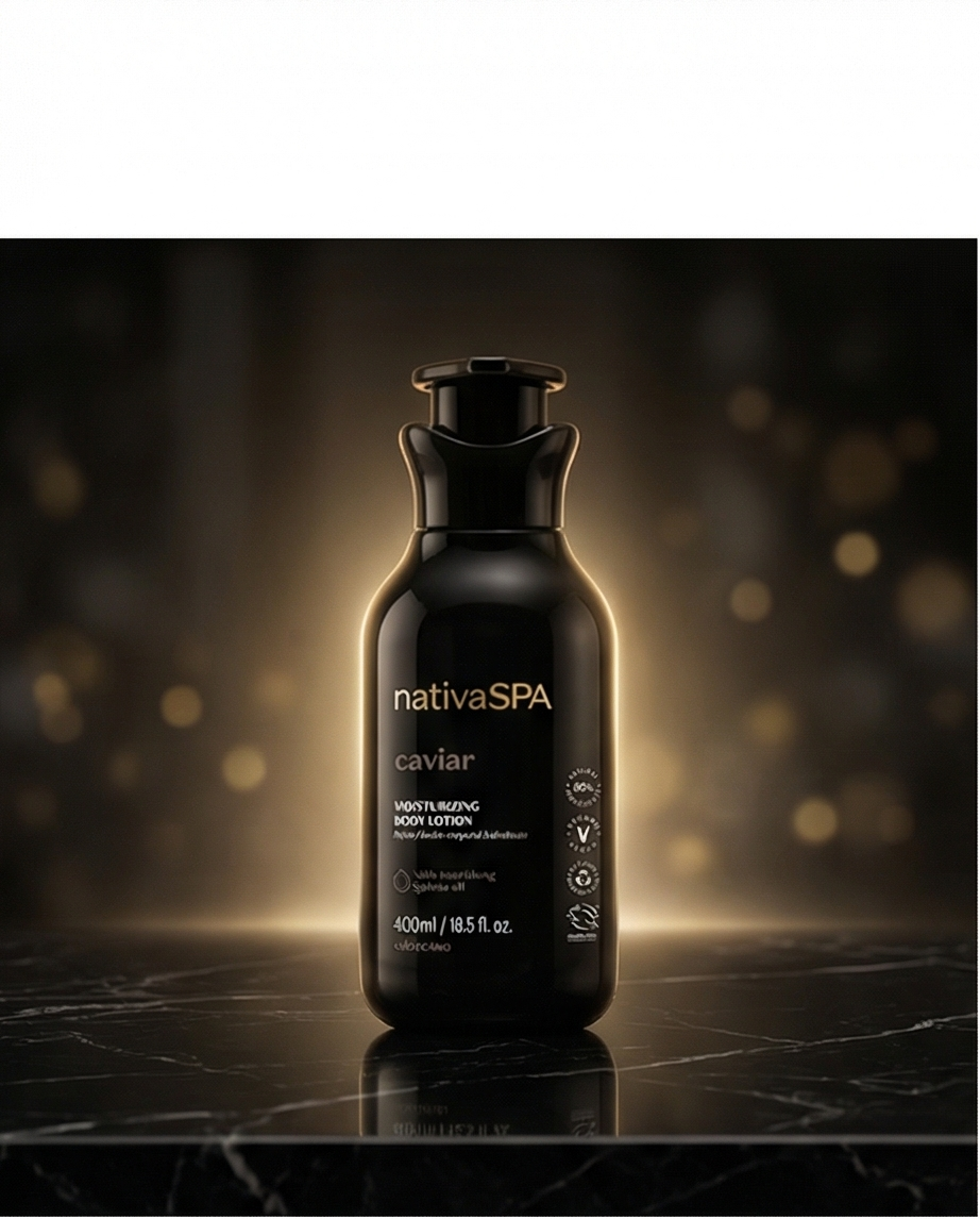 Nativa SPA Caviar Moisturizing Body Lotion, 400 ml