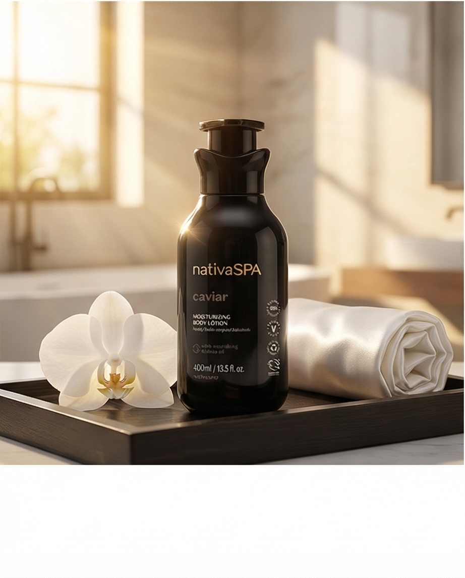 Nativa SPA Caviar Moisturizing Body Lotion, 400 ml