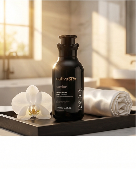 Lait hydratant pour le corps Nativa SPA Caviar, 400 ml