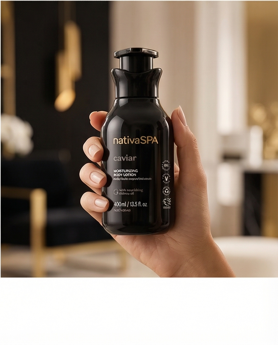 Nativa SPA Caviar Moisturizing Body Lotion, 400 ml