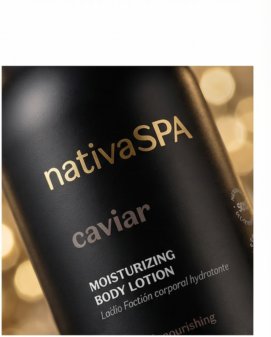 Nativa SPA Caviar Moisturizing Body Lotion, 400 ml