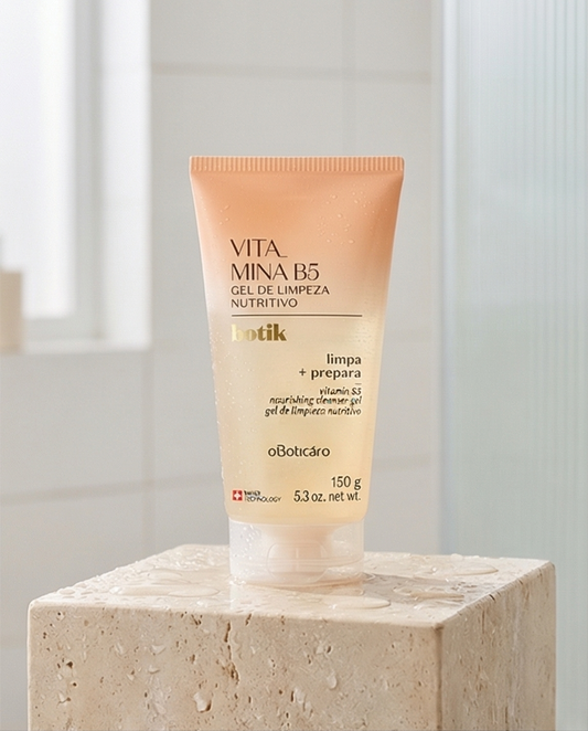 Gel nettoyant visage nourrissant Botik à la vitamine B5, 150 g
