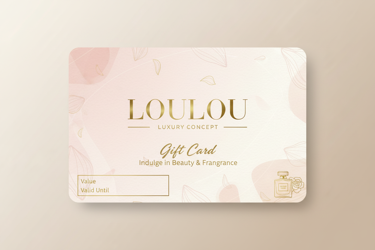 Carte cadeau Loulou - couleurs du site